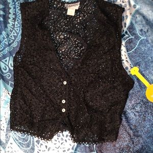 Black vest